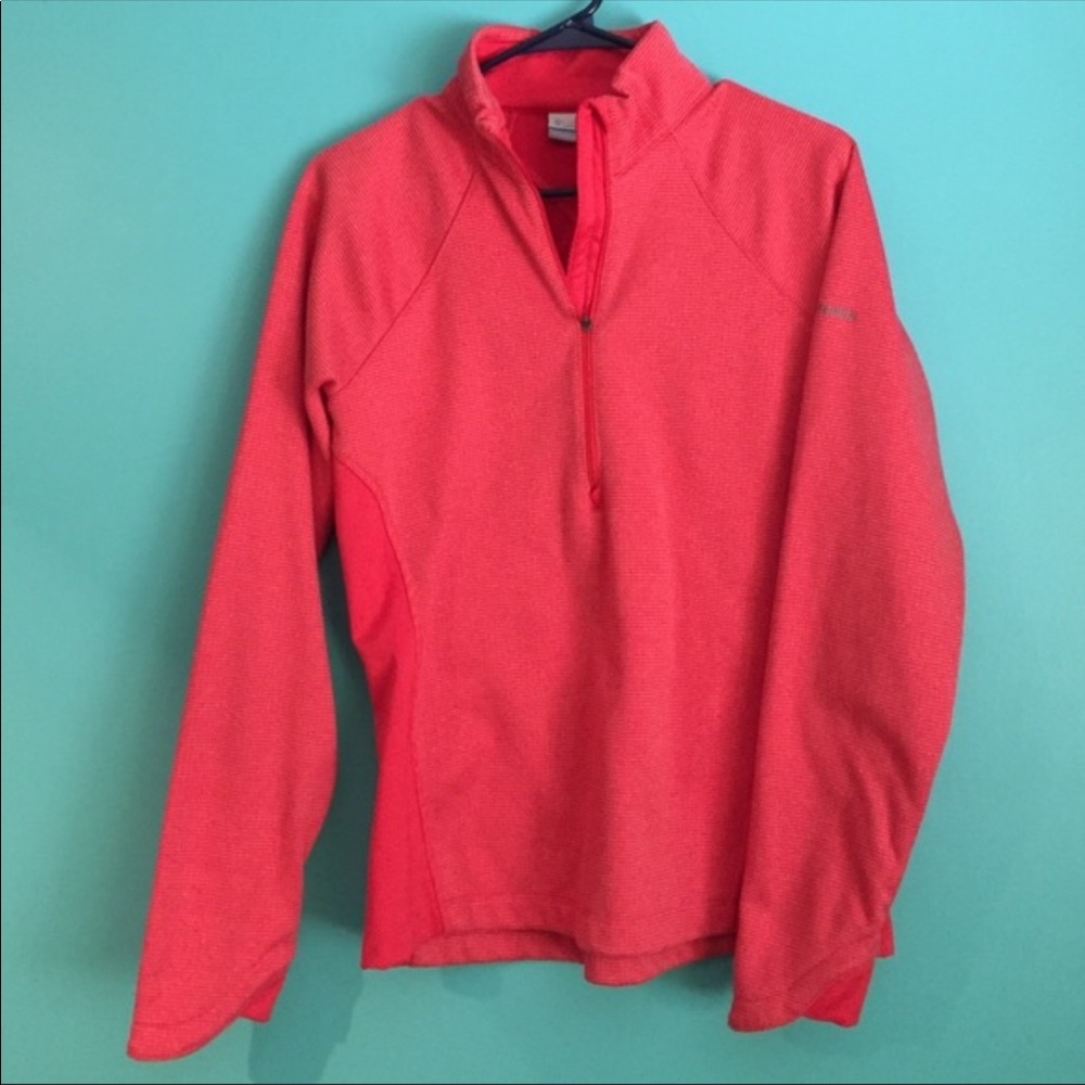 Columbia coral quarter zip